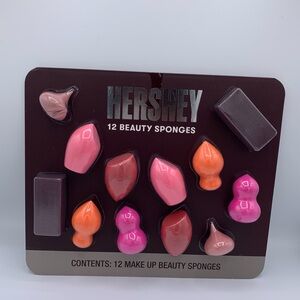 Hershey Beauty Sponge Set - Pink, Orange, Red
